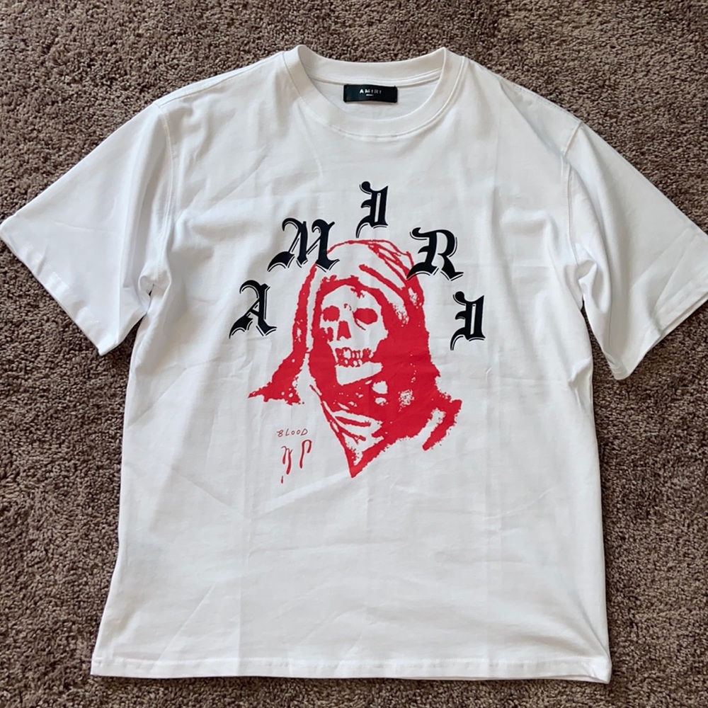 AMIRI White Wes Lang Edition Solar Kings T-Shirt